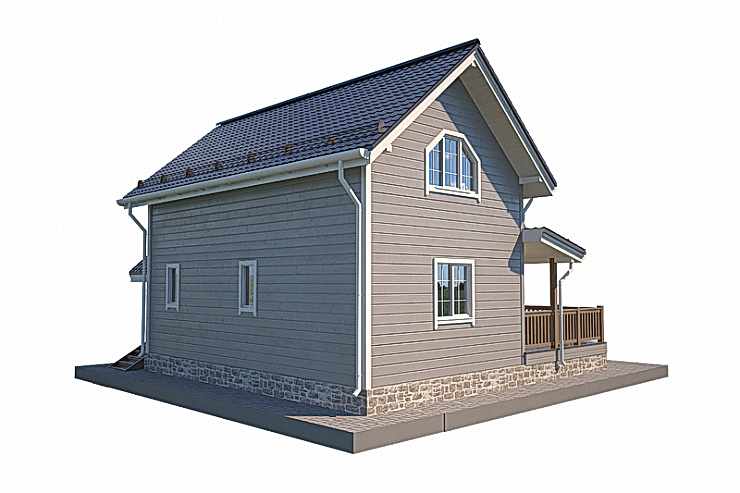 Каркасный дом Восход 11,5 х 10,5