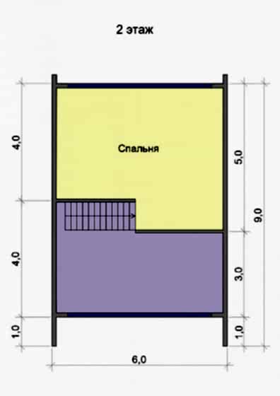 Барн-хаус 6 х 9