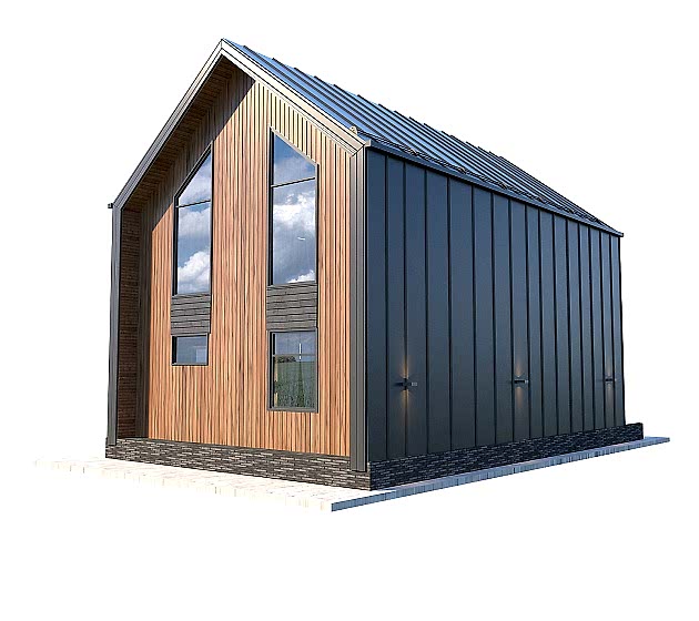 Барн-хаус 7 х 9,5